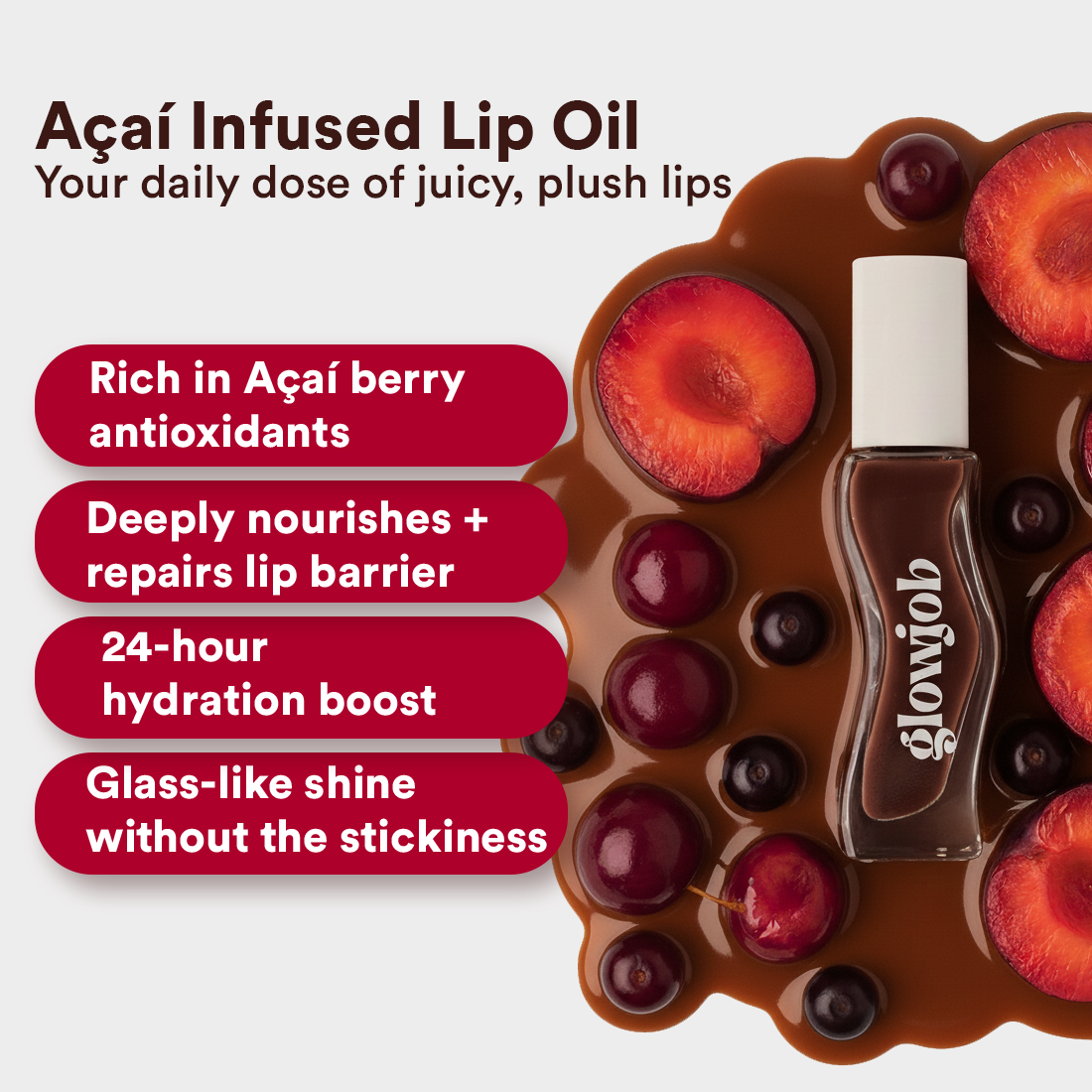 Açaí Kiss Lip Oil - After Dark
